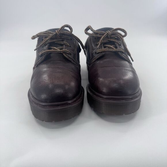 Dr. Martens Vintage 90s Brown Leather Platform Men’s size 9 Oxford Shoes 8424 main image 12